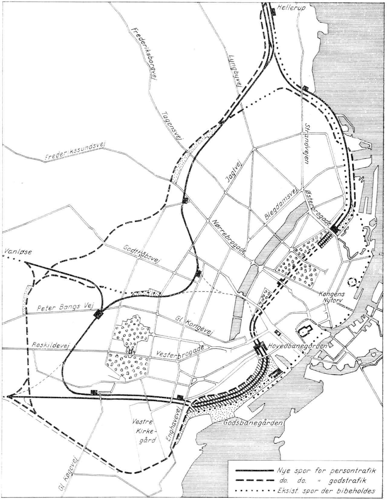 (Kort). »Det fuldstændige projekt af november 1901«.