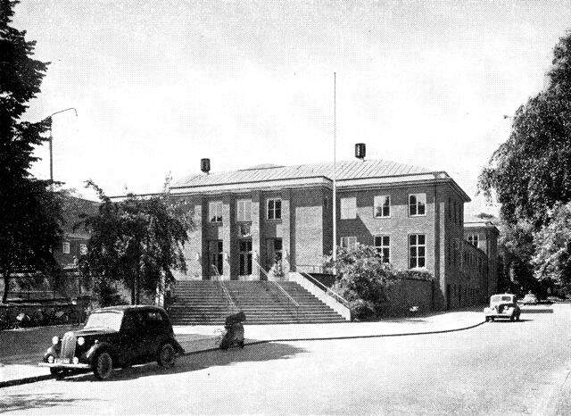 (Foto). Frederiksberg kommunes hovedbibliotek.