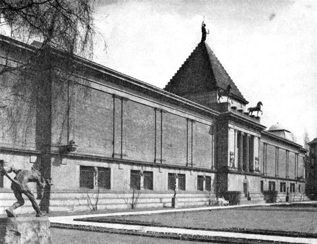 (Foto). Ny Carlsberg Glyptoteks havefaçade, museumsbygningens sidst opførte, af Hack Kampmann tegnede afsnit.