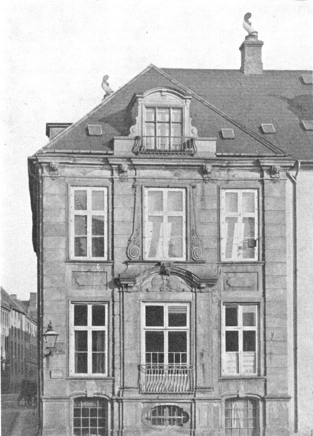 (Foto). Hofkonditor J. H. Zieglers hus, Nybrogade 12.