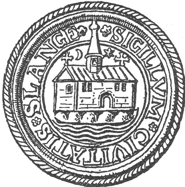 (Våbenskjold). 1584