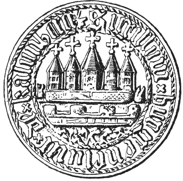 (Våbenskjold). 1421