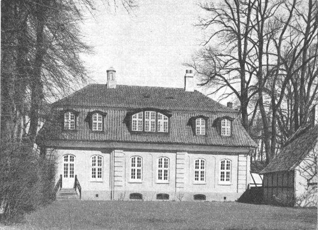 (Foto). »Ingemanns hus«. Set fra syd.