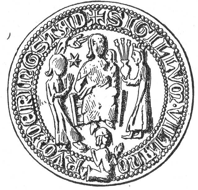 (Våbenskjold). 1421