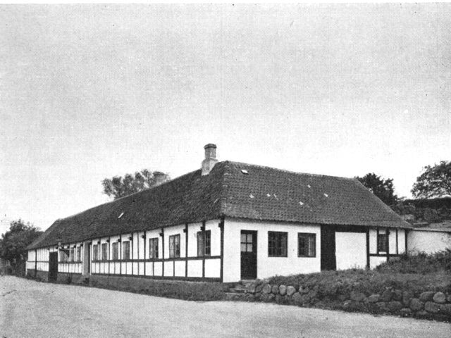 (Foto). Grønbeche gården, Storegade 9 i Sandvig.