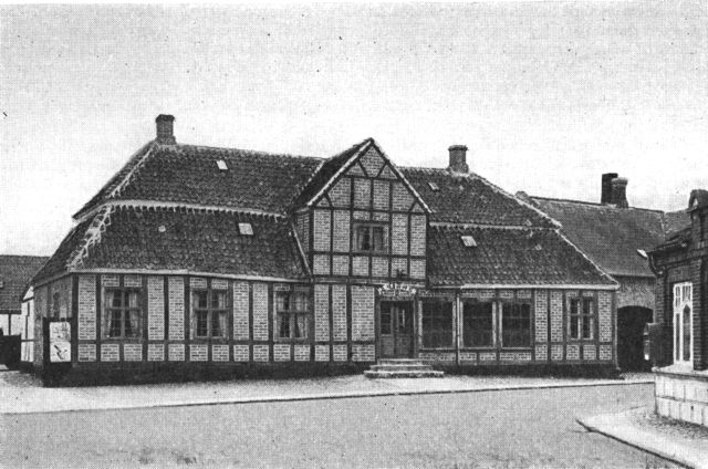 (Foto). Willers gård i Vestergade, opført 1729.