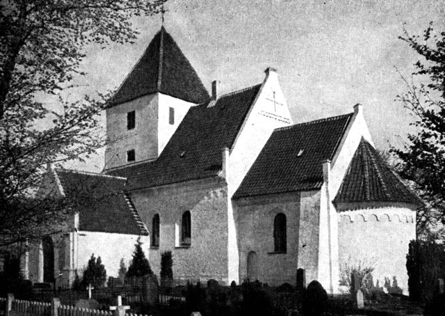 (Foto). Branderslev kirke.