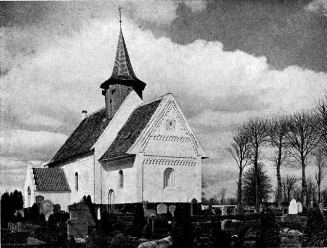 (Foto). Øster Ulslev kirke.