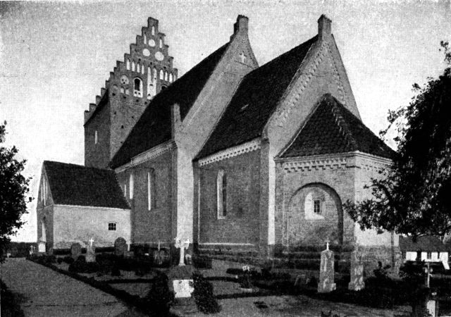 (Foto). Eskilstrup kirke.