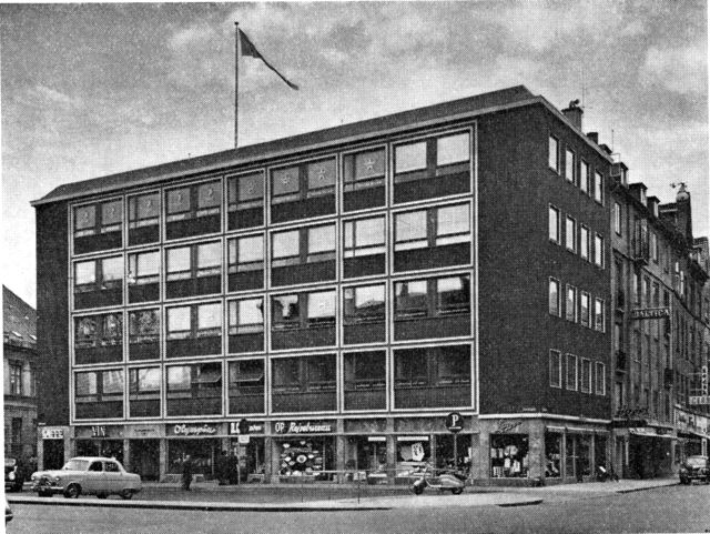 (Foto). Fyens Stiftstidendes bygning på Gråbrødreplads.