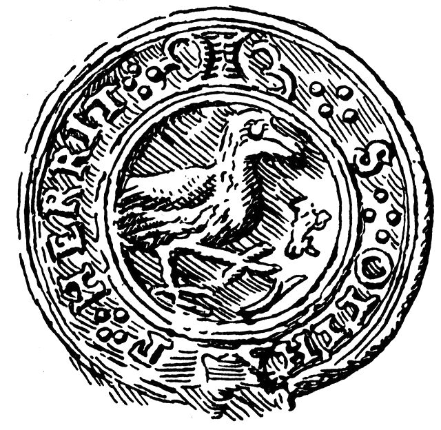 (Våbenskjold). 1556