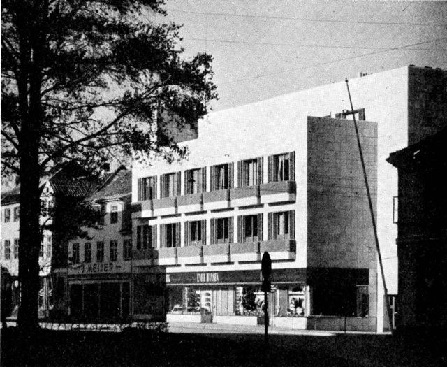 (Foto). Sparekassen for Nyborg By og Omegn (opført 1939).