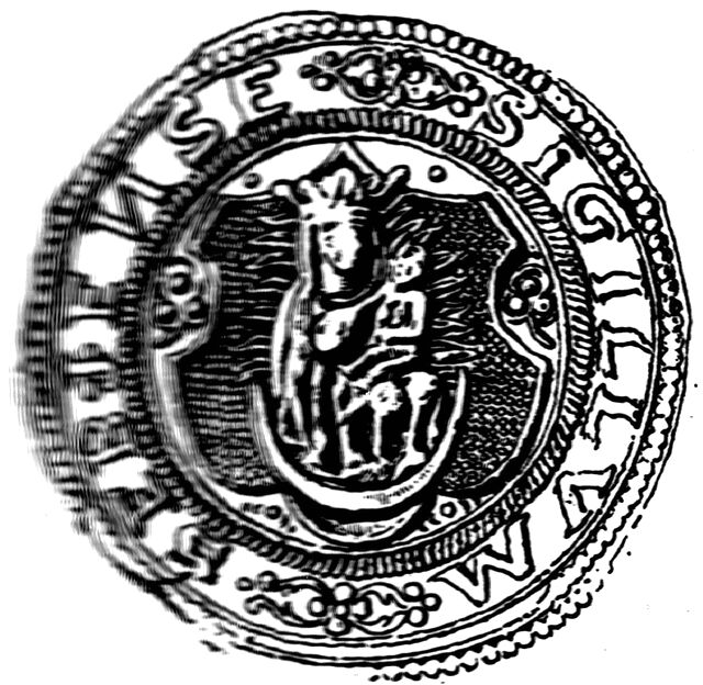 (Våbenskjold). 1584