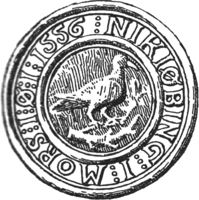 (Våbenskjold). 1556