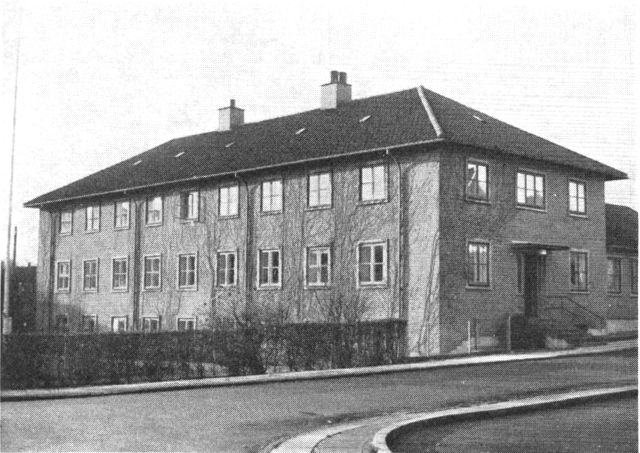 (Foto). Alderdomshjem i Hurup. Opført 1936.
