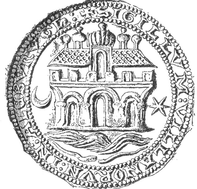 (Våbenskjold). 1421