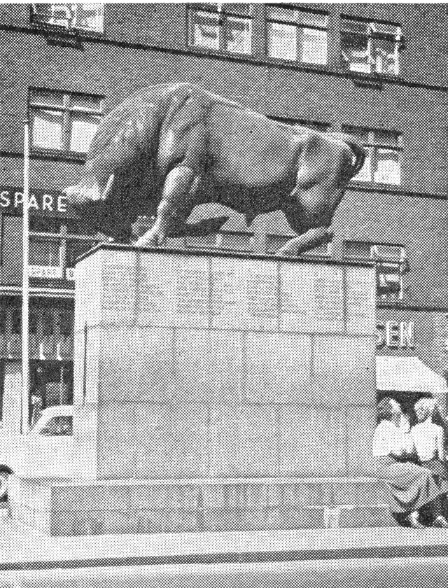 (Foto). »Cimbrertyren« på Vesterbro (af A. J. Bundgaard).