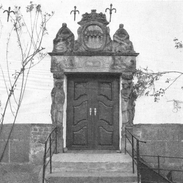 (Foto). Portal fra 1640 på Kongstedlund.