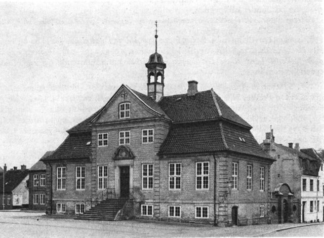 (Foto). Viborg Stiftsmuseums bygning, det gl. rådhus.
