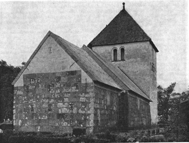 (Foto). Hvidbjerg kirke.