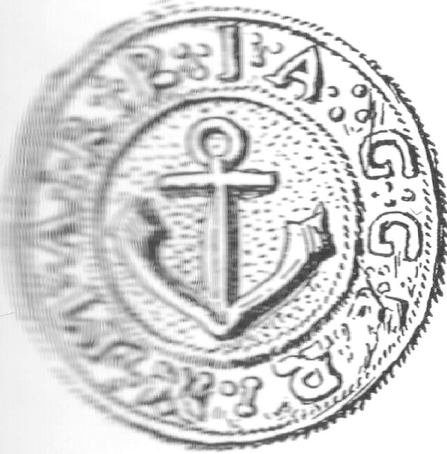 (Våbenskjold). 1584