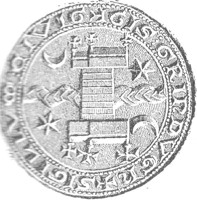 (Våbenskjold). 1556