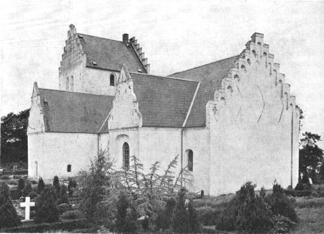 (Foto). Alsø kirke set fra sydøst.