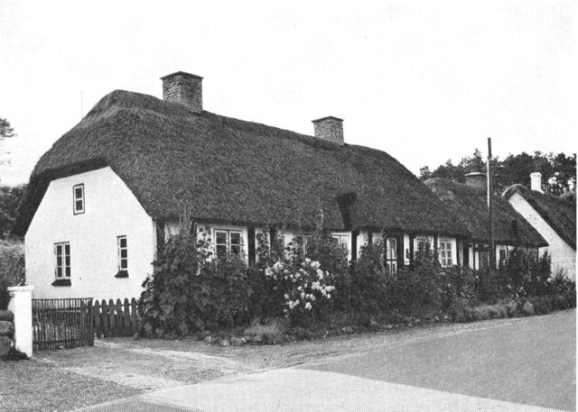 (Foto). Gamle huse i Dråby.