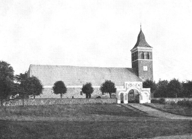 (Foto). Hornslet kirke.