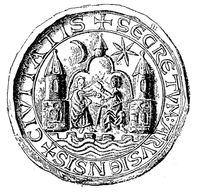 (Våbenskjold). 1421