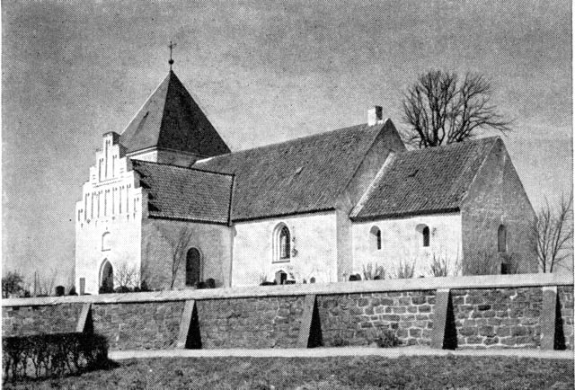 (Foto). Lisbjerg kirke.