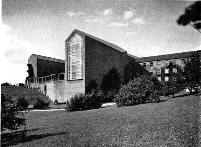 (Foto). Aarhus universitet. Hovedbygningen. Opført 1941–46.