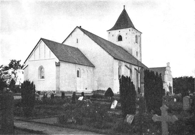 (Foto). Tamdrup kirke.