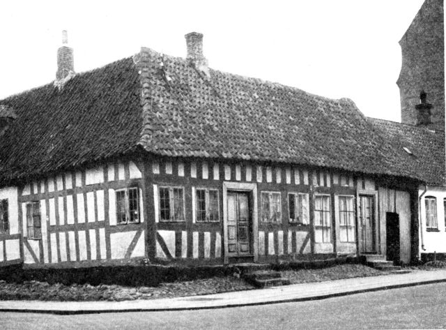 (Foto). Byens ældste hus, Kongensgade 25.
