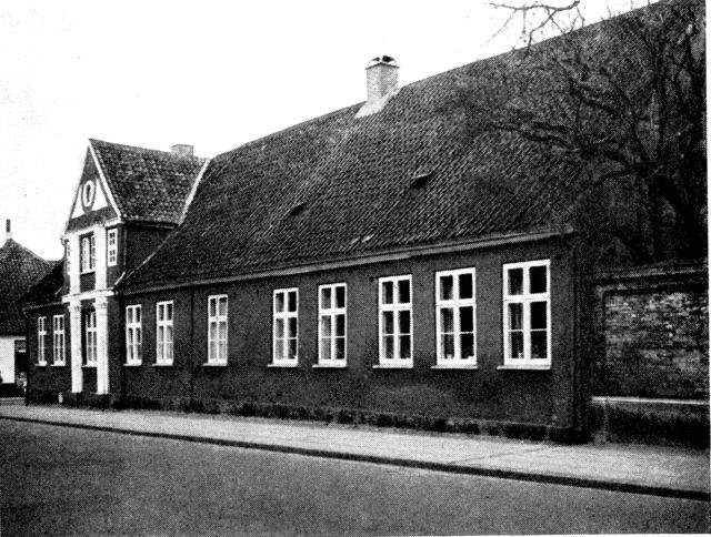 (Foto). Den gamle rektorbolig, Danmarksgade 61.