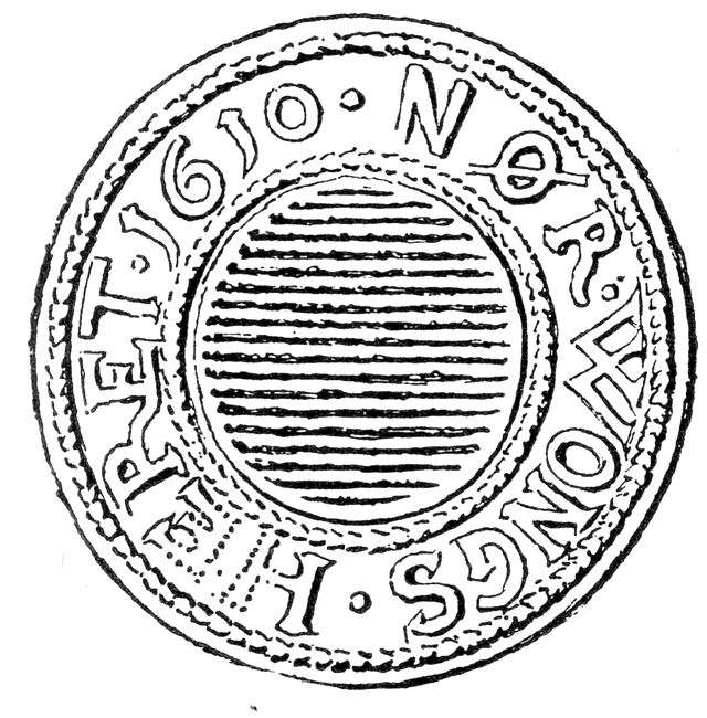 (Våbenskjold). 1610