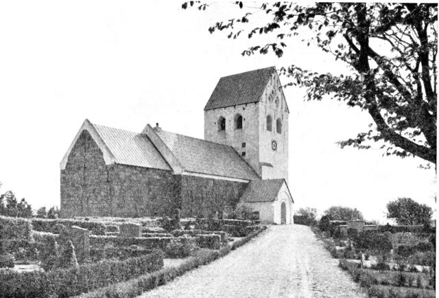 (Foto). Nørre Nissum kirke.