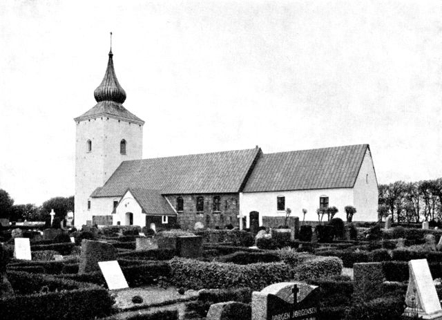 (Foto). Bøvling kirke.