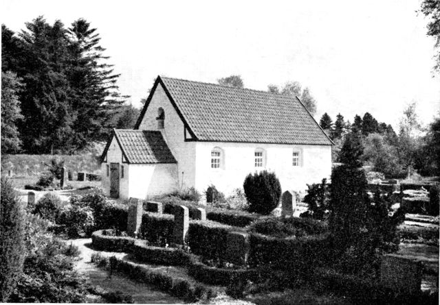 (Foto). Venø kirke set fra sydvest.