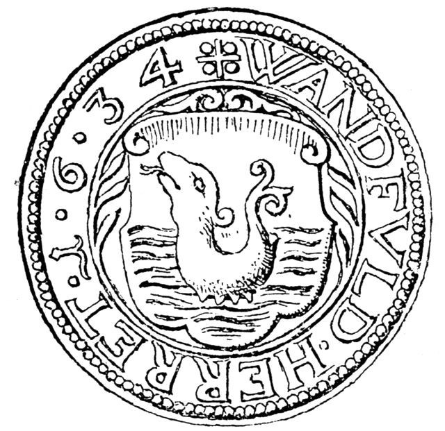 (Våbenskjold). 1634