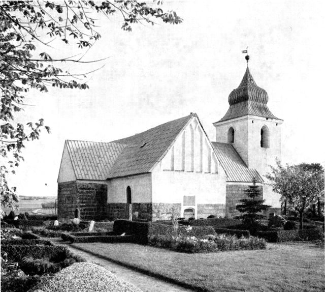 (Foto). Hjerm kirke.