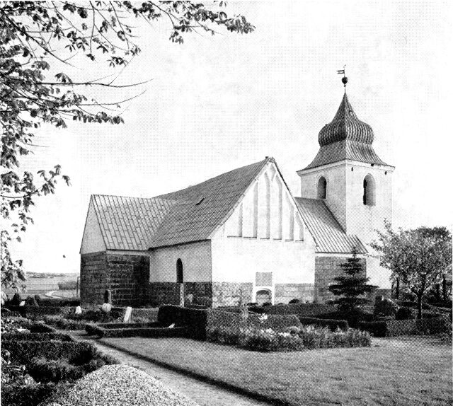 (Foto). Hjerm kirke.