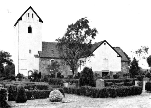 (Foto). Gjellerup kirke.