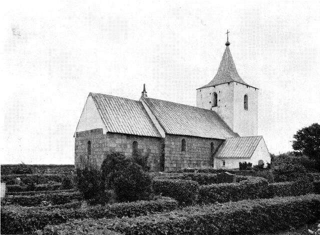 (Foto). Gammelsogn kirke.