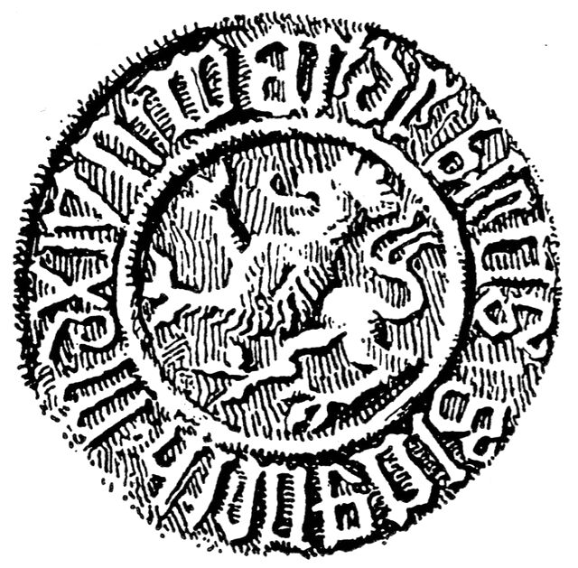 (Våbenskjold). 1547