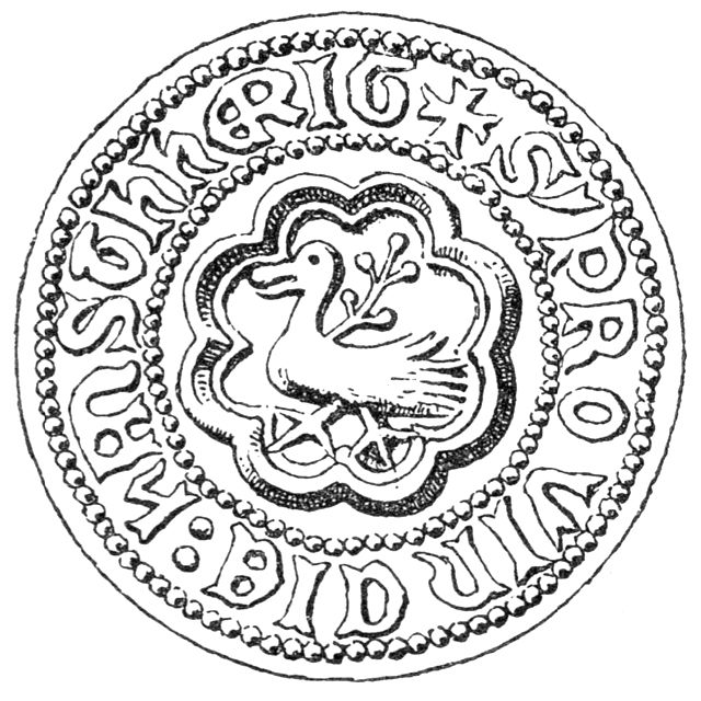 (Våbenskjold). 1584 (1523)