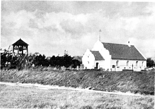 (Foto). Mandø kirke.