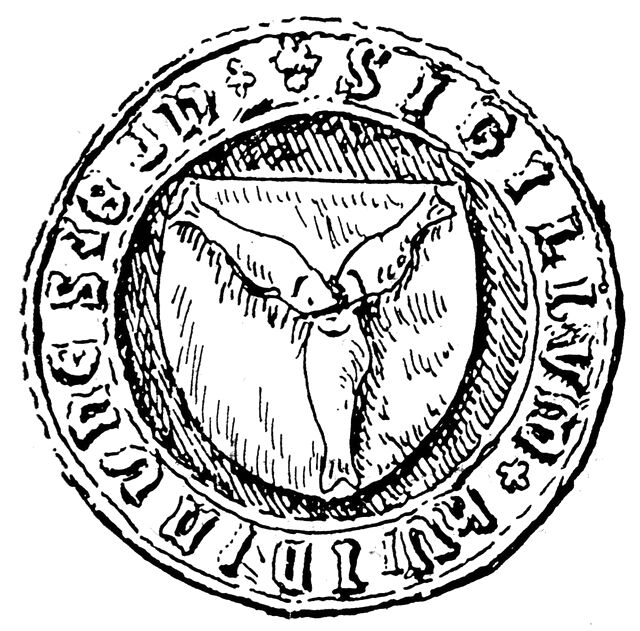 (Våbenskjold). 1385