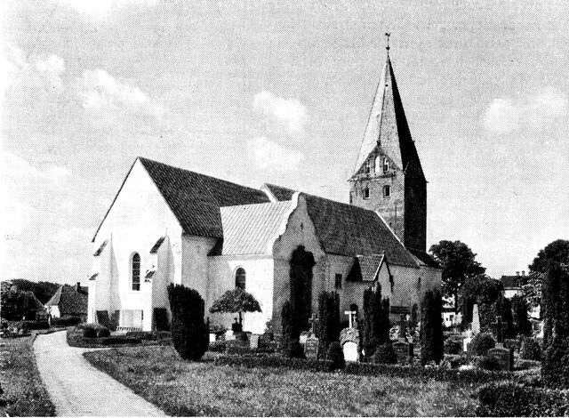 (Foto). Møgeltønder kirke.