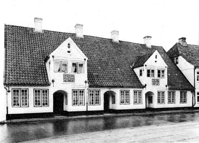 (Foto). Schwennesens stiftelse, Sønderport 1.